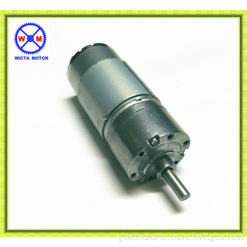 Low speed High torque CE RoHS certification 24 volt dc motor with gear reduction